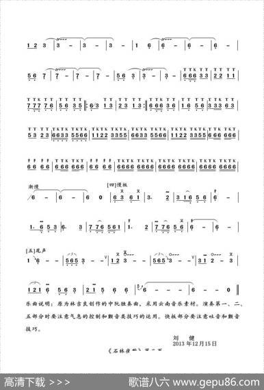 石林夜曲|金葫芦刘健改编