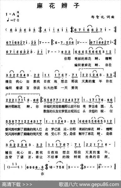 麻花辫子 - 郑智化|郑智化