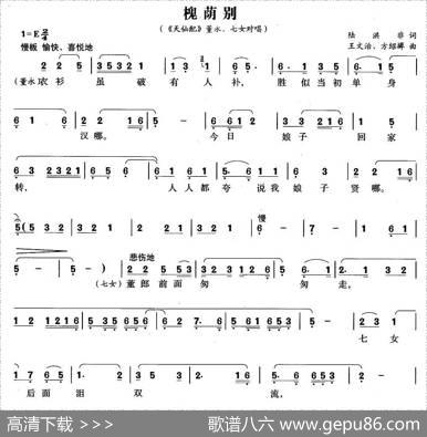 槐荫别（《天仙配》七女、董永唱段） - 陈洪非|王文治、时白林