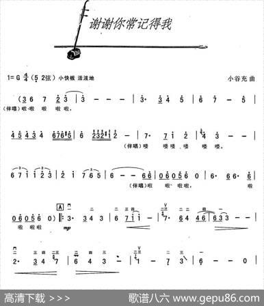 谢谢你常记得我|小谷充