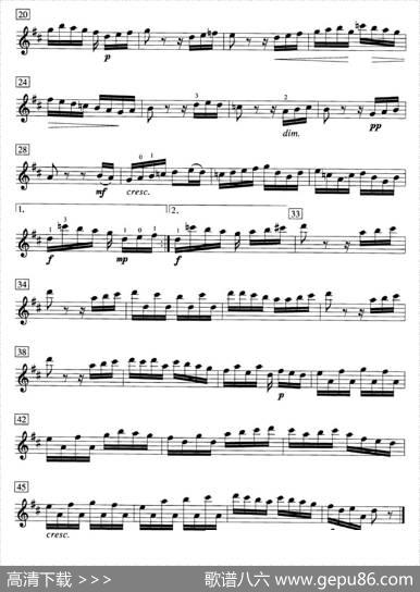 MotoPerpetuo（加拿大小提琴考级·第四级）