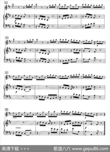 MotoPerpetuo（加拿大小提琴考级·第四级）