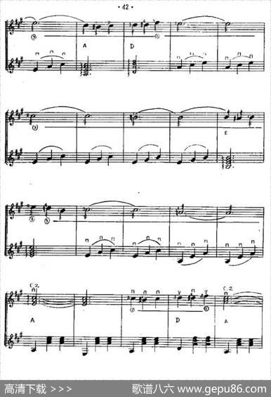 杜鹃圆舞曲（西班牙吉他匹克式独奏）|[瑞典]约纳森作曲、余音耕编曲