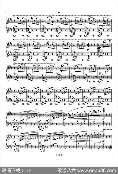 肖邦钢琴谐谑曲ChopinScherzo（No.1b小调，Op.20）