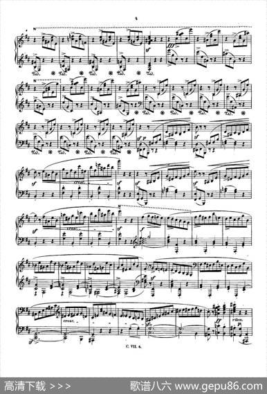肖邦钢琴谐谑曲ChopinScherzo（No.1b小调，Op.20）