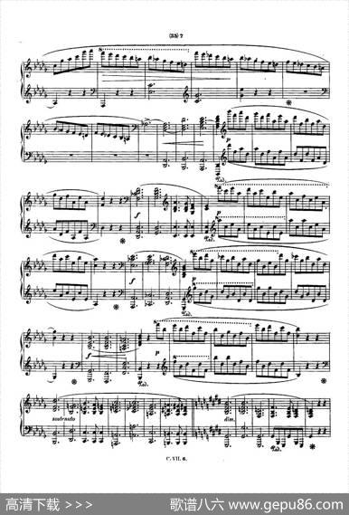 肖邦钢琴谐谑曲ChopinScherzo（No.3升c小调，Op.39）