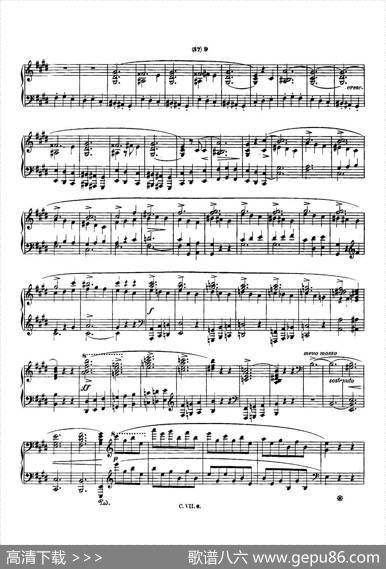 肖邦钢琴谐谑曲ChopinScherzo（No.3升c小调，Op.39）