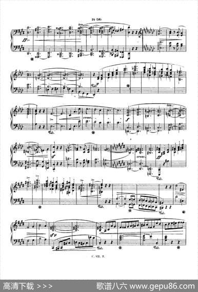 肖邦钢琴谐谑曲ChopinScherzo（No.4E大调，Op.54）