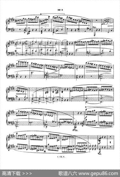 肖邦钢琴谐谑曲ChopinScherzo（No.4E大调，Op.54）