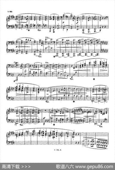 肖邦钢琴谐谑曲ChopinScherzo（No.4E大调，Op.54）
