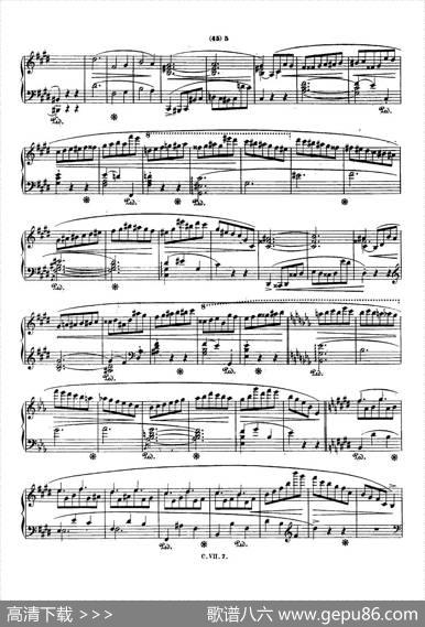 肖邦钢琴谐谑曲ChopinScherzo（No.4E大调，Op.54）