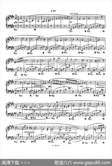 肖邦钢琴谐谑曲ChopinScherzo（No.4E大调，Op.54）