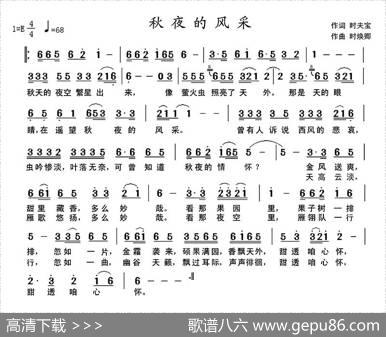 秋夜的风采 - 时夫宝|时焕卿