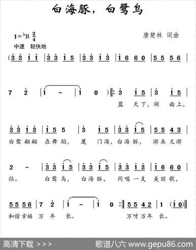 白海豚白鹭鸟 - 唐楚林|唐楚林