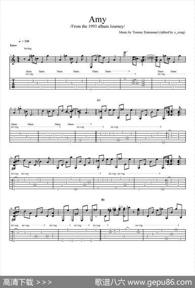 tommyemmanuel：amy-version-2（指弹吉他）|tommyemmanuel