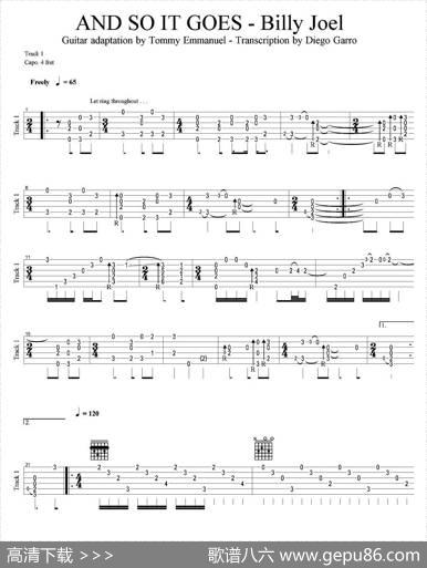 tommyemmanuel：andsoitgoes（指弹吉他）|tommyemmanuel