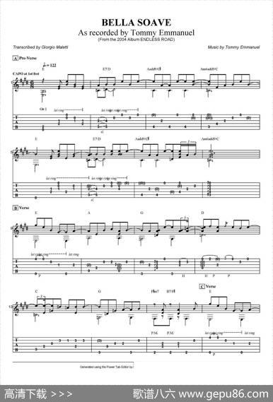tommyemmanuel：bellasoave|tommyemmanuel