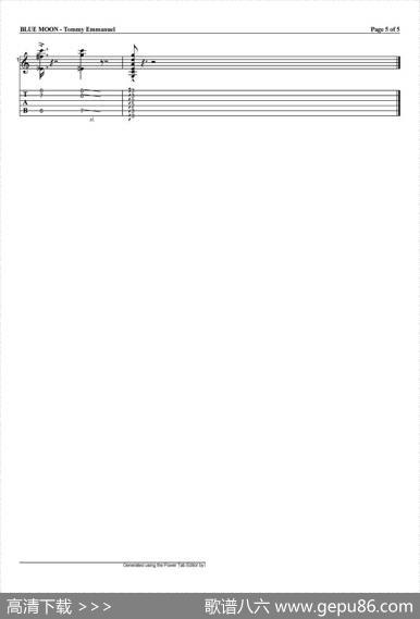 tommyemmanuel：bluemoon（指弹吉他）|tommyemmanuel