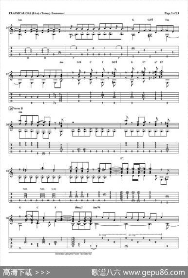 tommyemmanuel：classicalgas（指弹吉他）|tommyemmanuel