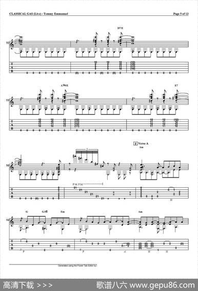 tommyemmanuel：classicalgas（指弹吉他）|tommyemmanuel