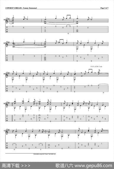 tommyemmanuel：cowboysdream|tommyemmanuel