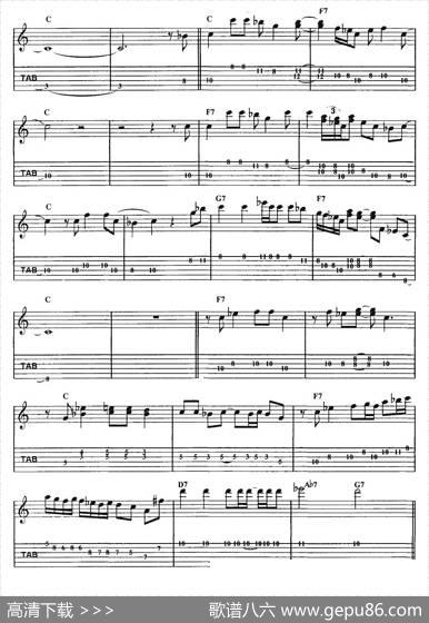 THERISEANDFALLOFFLINGELBUNT（指弹吉他）