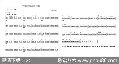 中把位综合练习曲|王国潼