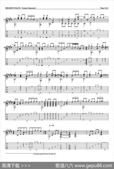 tommyemmanuel：diggerswaltz（指弹吉他）|tommyemmanuel