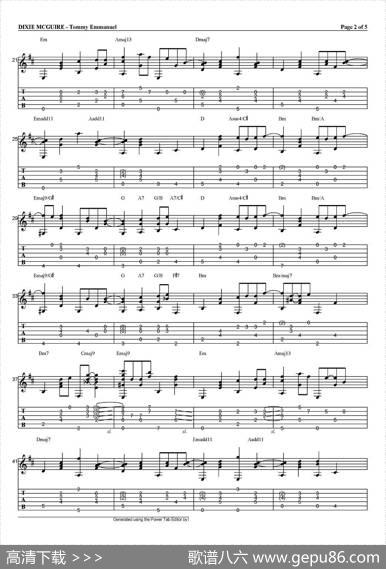 tommyemmanuel：dixiemcguire（指弹吉他）|tommyemmanuel