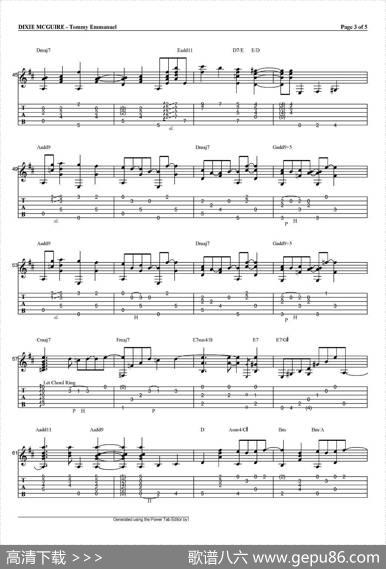tommyemmanuel：dixiemcguire（指弹吉他）|tommyemmanuel
