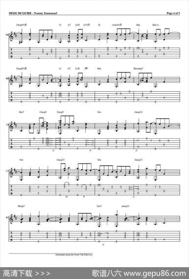 tommyemmanuel：dixiemcguire（指弹吉他）|tommyemmanuel