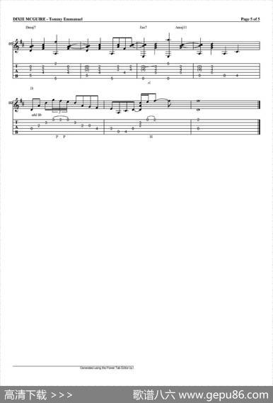 tommyemmanuel：dixiemcguire（指弹吉他）|tommyemmanuel