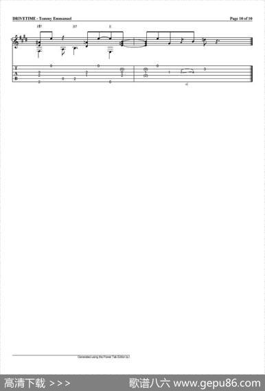 tommyemmanuel：drivetime（指弹吉他）|tommyemmanuel