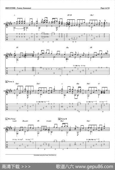 tommyemmanuel：drivetime（指弹吉他）|tommyemmanuel