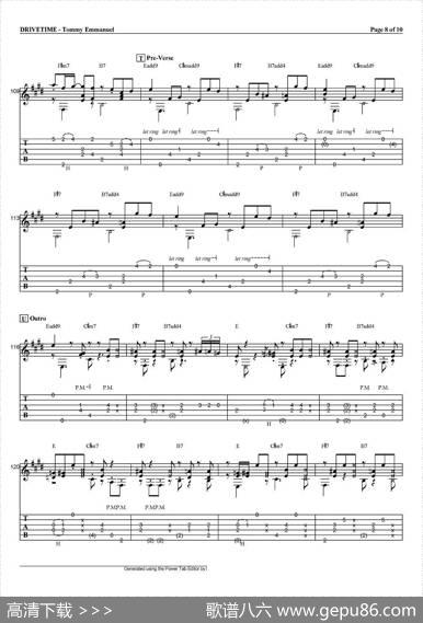 tommyemmanuel：drivetime（指弹吉他）|tommyemmanuel