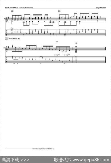 tommyemmanuel：endlessroad（指弹吉他）|tommyemmanuel