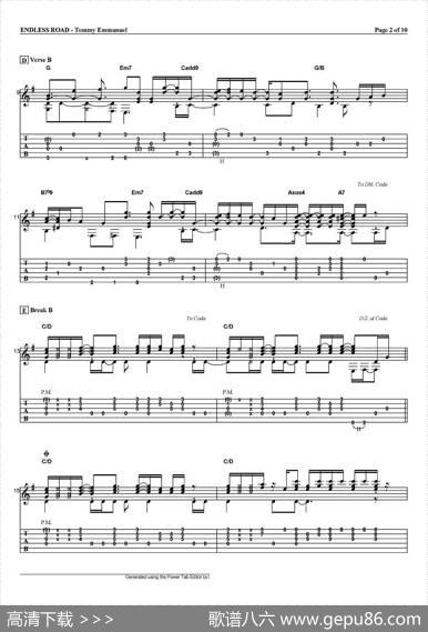tommyemmanuel：endlessroad（指弹吉他）|tommyemmanuel
