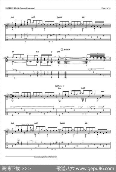 tommyemmanuel：endlessroad（指弹吉他）|tommyemmanuel