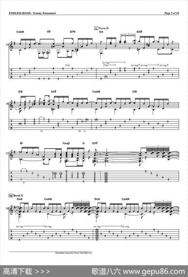 tommyemmanuel：endlessroad（指弹吉他）|tommyemmanuel