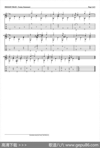 tommyemmanuel：freighttrain（指弹吉他）|tommyemmanuel