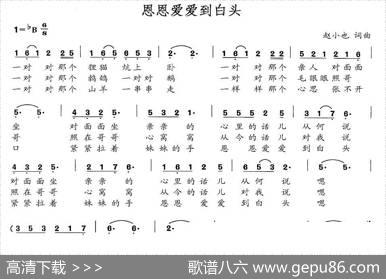 恩恩爱爱到白头 - 赵小也|赵小也