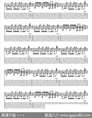 tommyemmanuel：habanahaba（指弹吉他）