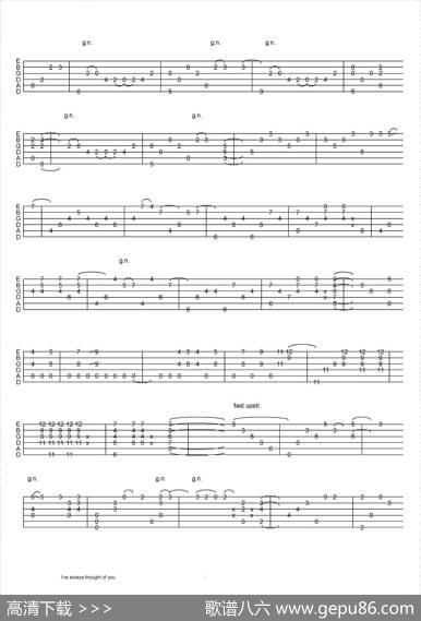 tommyemmanuel；ihavealwaysthoughtofyou（指弹吉他）