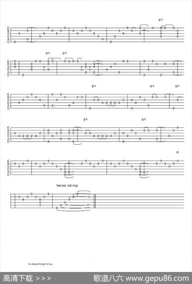 tommyemmanuel；ihavealwaysthoughtofyou（指弹吉他）