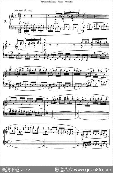Cramer-84exercices（6—10）（克拉莫84首钢琴练习曲）|Cramer（克拉莫）