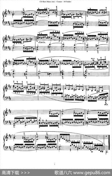Cramer-84exercices（6—10）（克拉莫84首钢琴练习曲）|Cramer（克拉莫）