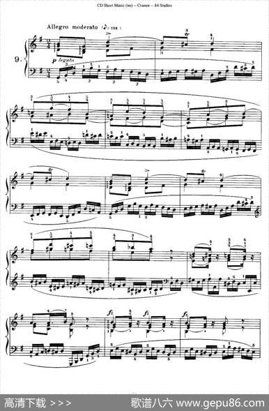 Cramer-84exercices（6—10）（克拉莫84首钢琴练习曲）|Cramer（克拉莫）