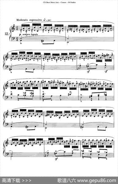 Cramer-84exercices（11—15）（克拉莫84首钢琴练习曲）|Cramer（克拉莫）