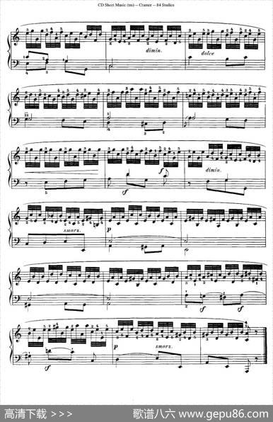 Cramer-84exercices（11—15）（克拉莫84首钢琴练习曲）|Cramer（克拉莫）