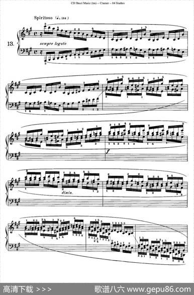 Cramer-84exercices（11—15）（克拉莫84首钢琴练习曲）|Cramer（克拉莫）